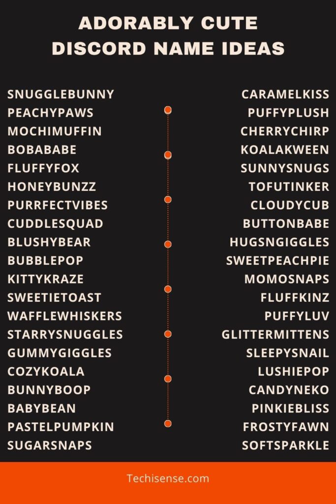 Adorably Cute Discord Name Ideas (2025)